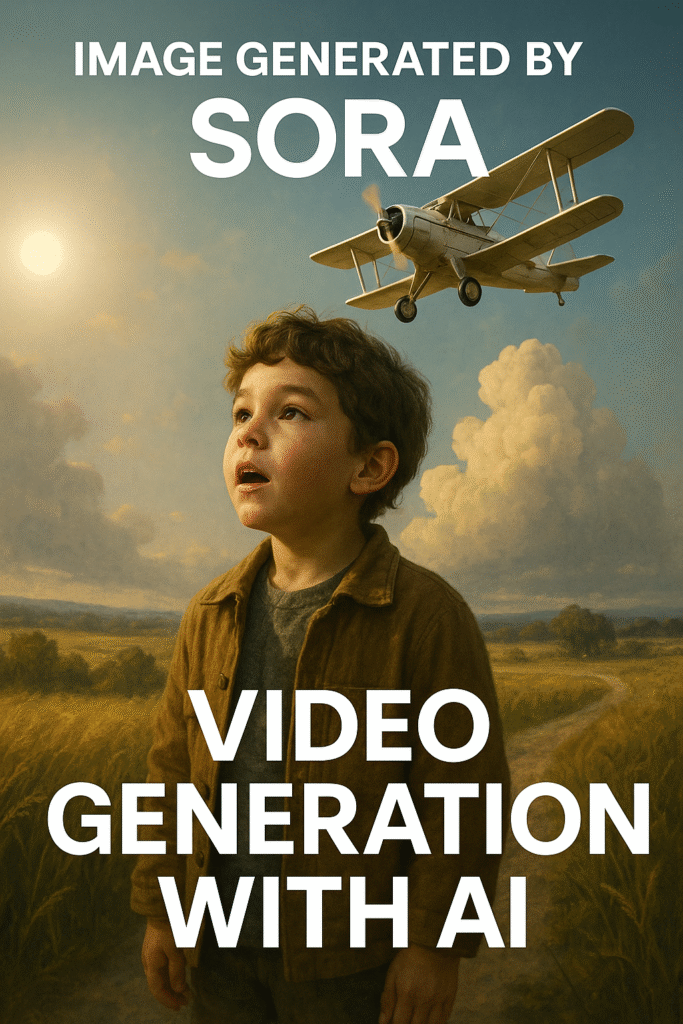映画のワンシーンを想起させる動画生成AIイメージ画像